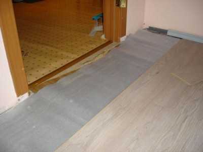 Что нужно для укладки ламината на бетонный пол